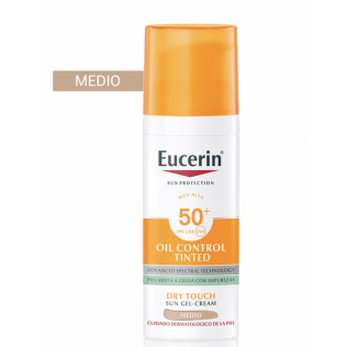 Eucerin Sun Protection Spf 50+ Oil Control Tinted 50ml