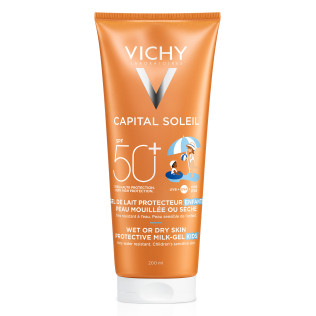Vichy Ideal Soleil Gel Wet Skin Niños SPF50+, 200 ml
