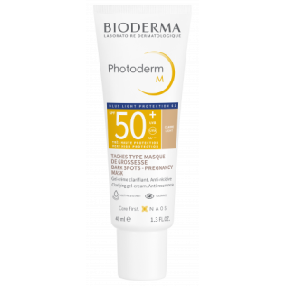 PHOTODERM M SPF50+ BIODERMA 1 ENVASE 40 ML COLOR CLARO