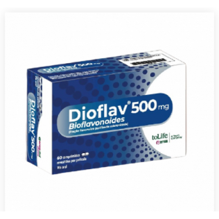 DIOFLAV 500 MG 60 COMPRIMIDOS RECUBIERTOS