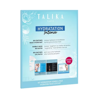 TALIKA KIT HYDRATION INTENSE BIO ENCYMES MASK + BUBBLE MASK + BIO ENCYMES EYE PATCH