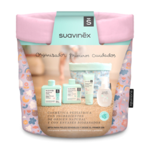 Comprar Suavinex Organizador Bebe Primeros Cuidados Rosa a precio