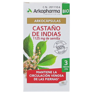 Arkopharma Castaño de Indias Bio 45 Capsulas