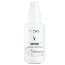 VICHY CAPITAL SOLEIL UV-CLEAR SPF 50+ 1 BOTE 40 ML