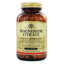 Solgar Citrato de Magnesio 120 Comprimidos