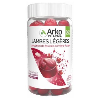 ARKOPHARMA PIERNAS CANSADAS GUMMIES 60 CARAMELOS DE GOMA SABOR NARANJA