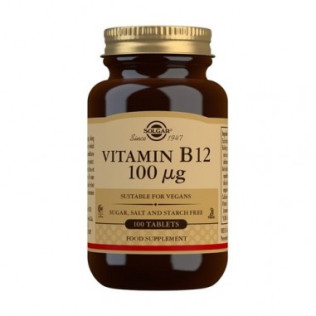 Solgar Vitamina B12 100 MCG 100 COMP