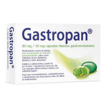 GASTROPAN 90 MG/50 MG 14 CAPSULAS BLANDAS GASTRORRESISTENTES