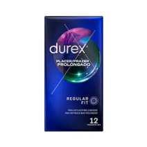 Durex Preservativos Placer Prolongado, 12Uds