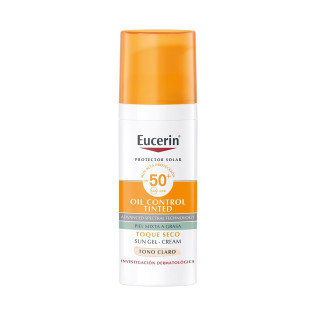 Eucerin Sun Protection spf50+ Oil Control Tinted 50ml color claro