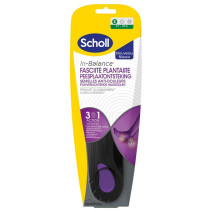 PLANTILLAS FASCITIS PLANTAR SCHOLL IN-BALANCE 2 UNIDADES TALLA S