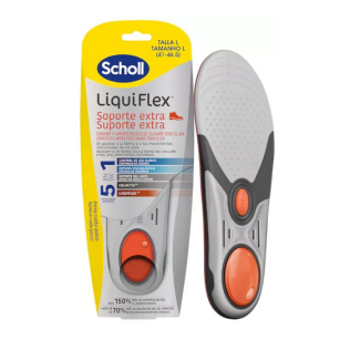 PLANTILLAS SCHOLL LIQUIFLEX EXTRA 2 UNIDADES TALLA L