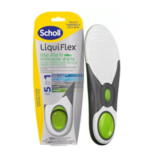 PLANTILLAS SCHOLL LIQUIFLEX DIARIO 2 UNIDADES TALLA S