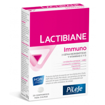 PILEJE LACTIBIANE IMMUNO 30 COMPRIMIDOS PARA CHUPAR