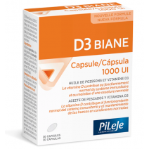 PILEJE D3 BIANE CAPSULA 1000 UI 30 CAPSULAS