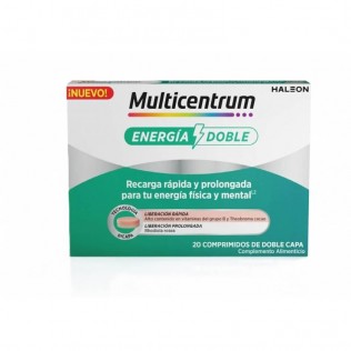 Multicentrum Energia Doble 20 comprimidos