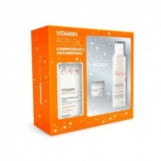 Avene Pack Vitamin Activ CG 30ml+Hyaluron Activ B3 Crema 7ml+Agua Micelar 100ml