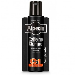 ALPECIN C1 CAFFEINE CHAMPU ANTICAIDA 1 BOTELLA 375 ML BLACK EDITION