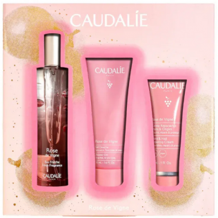 Caudalie Cofre Rose de Vigne Colonia 50ml + Locion 50ml + Gel 50ml