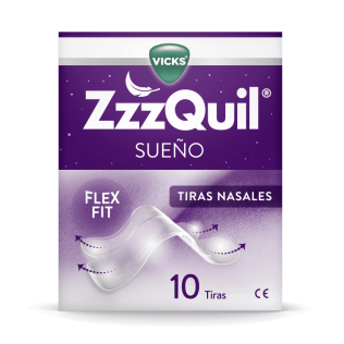 ZZZquil Sueño 10 Tiras Nasales
