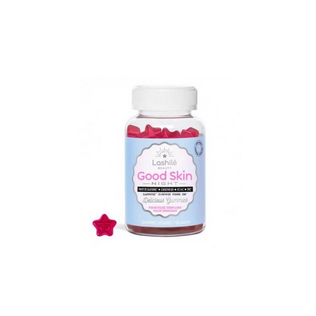 Lashile Good Skin Night 60 Gummies Sabor fresa