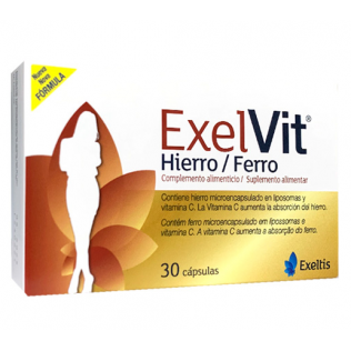 EXELVIT HIERRO 30 CAPSULAS