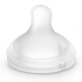 TETINA SILICONA FISIOLOGICA FLUJO DENSO SUAVINEX SX PRO + 6 MESES 2 UNIDADES