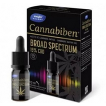 Cannabiben Aceite Broad Sectrum 15% CBD 10ml