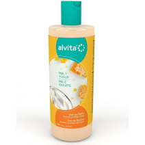 ALVITA GEL DE BAÑO MIEL Y YOGUR 750ML