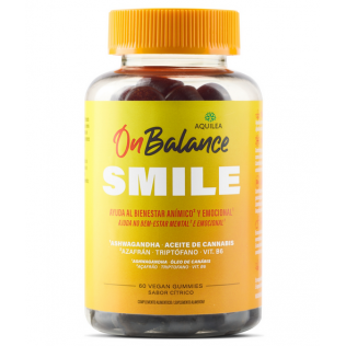 AQUILEA ONBALANCE SMILE 60 GOMINOLAS SABOR CITRICO