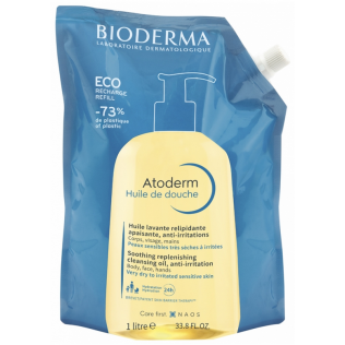 ATODERM ACEITE DE DUCHA BIODERMA 1 ENVASE 1 L ECO-RECARGABLE