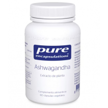 PURE ENCAPSULATIONS ASHWAGANDHA 60 CAPSULAS