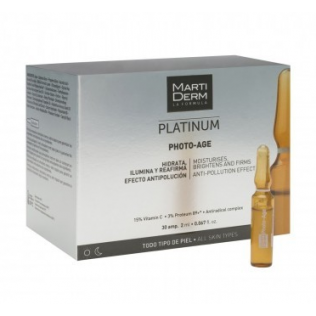 Martiderm Photo Age Antiaging Plus Reafirm. Antioxidante 30 ampollas