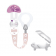 BROCHE PARA CHUPETE Y CUBIERTA DE PROTECCION MAM CLIP IT! & COVER 1 UNIDAD COLOR ROSA