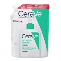CERAVE LIMPIADOR ESPUMOSO 1 ENVASE 473 ML RECARGA