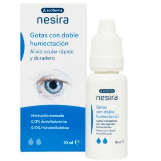 ACOFARMA NESIRA GOTAS CON DOBLE HUMECTACION AH 1 ENVASE 10 ML