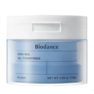 BIODANCE CERA-NOL GEL TONER PADS 60 U