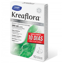 KREAFLORA BIOTIC+ ENZIMAS DIGESTIVAS 10 CAPSULAS