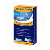 SNOREEZE LAMINAS ORALES