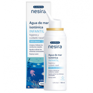 ACOFARMA NESIRA AGUA DE MAR ISOTONICA Y ESTERIL INFANTIL 1 ENVASE 100 ML