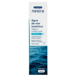 ACOFARMA NESIRA AGUA DE MAR ISOTONICA Y ESTERIL ADULTOS 1 ENVASE 125 ML