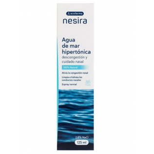 ACOFARMA NESIRA AGUA DE MAR HIPERTONICA 1 ENVASE 125 ML