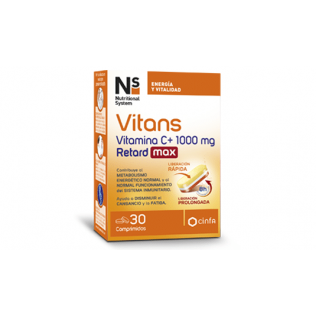 NS Vitans Vitamina C+ 1000mg Retard Max 30 comprimidos