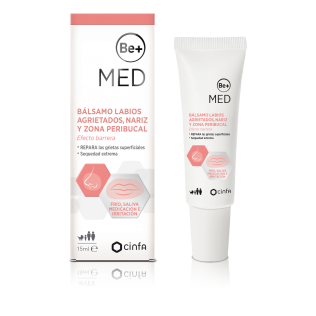 BE+ Med Balsamo Labios Agrietados Nariz y Zona Peribucal 1 tubo 15ml