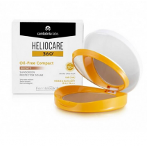 HELIOCARE 360º SPF 50+ OIL-FREE COMPACT PROTECTOR SOLAR 1 ENVASE 10 G COLOR BRONZE