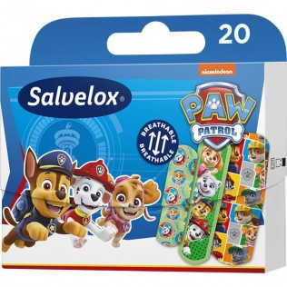 Salvelox Aposito Adhesivo Paw Patrol 20 tiras surtidas