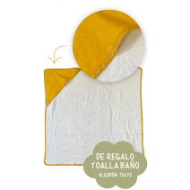 Weleda SET Caléndula Bienvenido Bebé+REGALO Neceser de Algodón+ Pañal Ecológico desechable Pingo, 1U