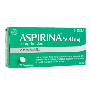Aspirina 500 mg ,20 comp