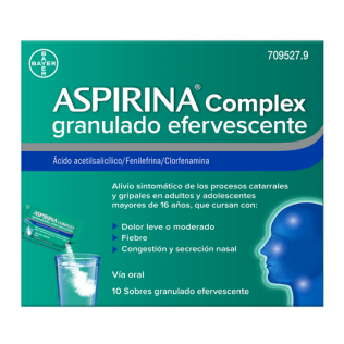 Aspirina Complex 10 sobres