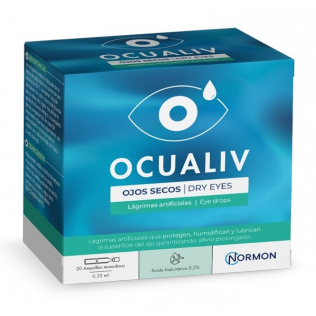 OCUALIV OJOS SECOS 20 MONODOSIS 0,35 ML